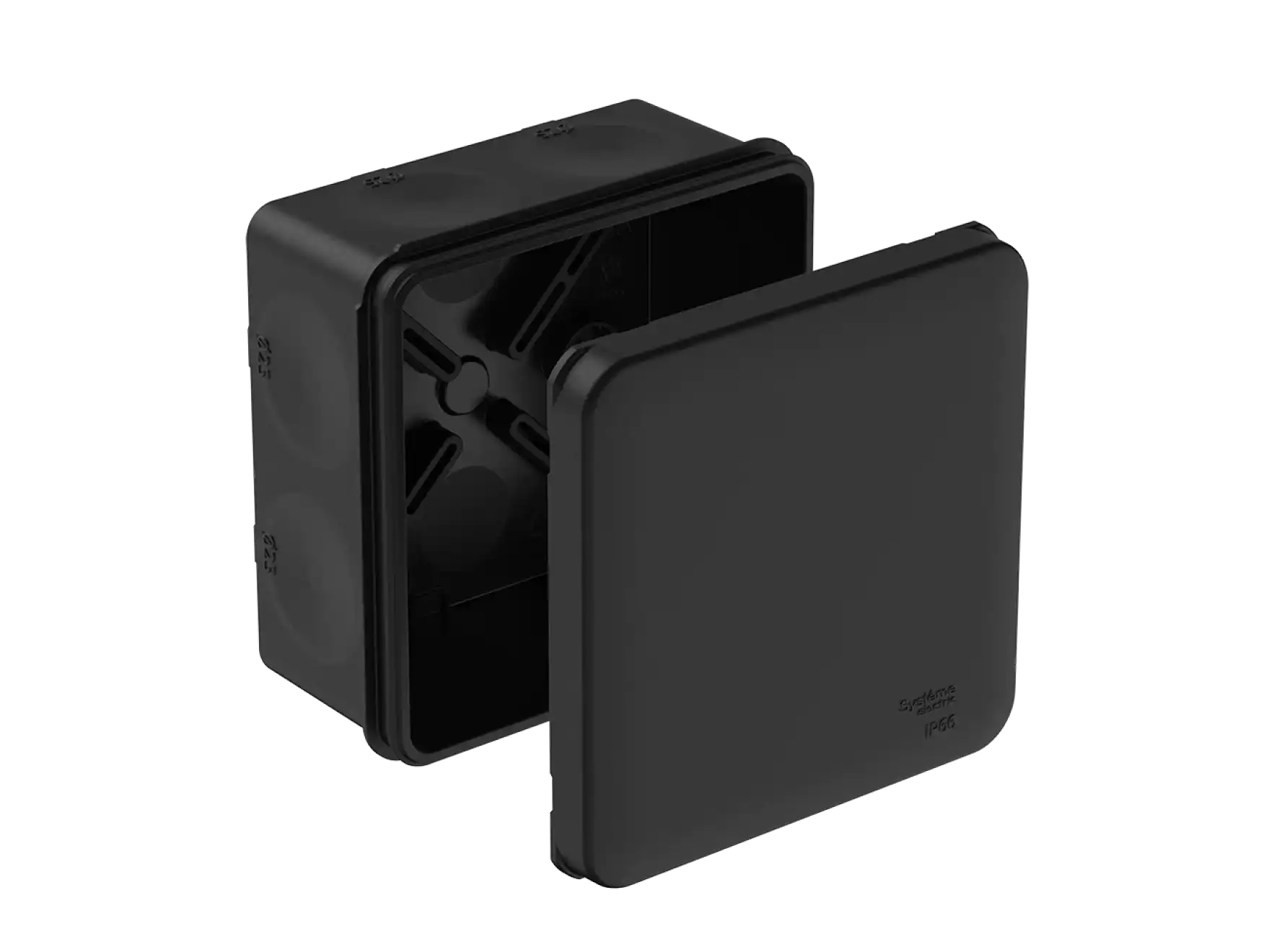 Распредкоробка квадратная IP66 85х85