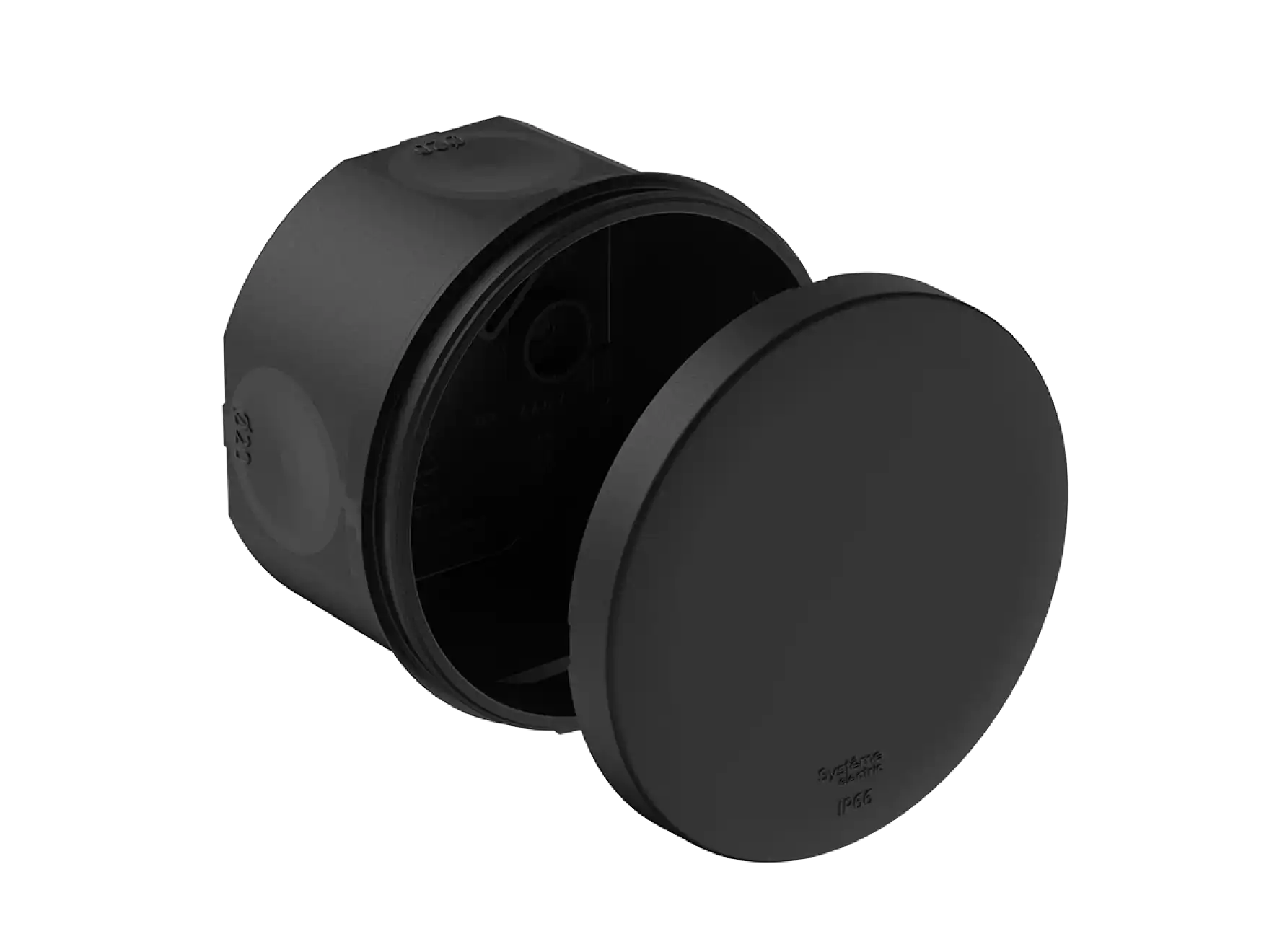 Распредкоробка круглая IP66 80x50