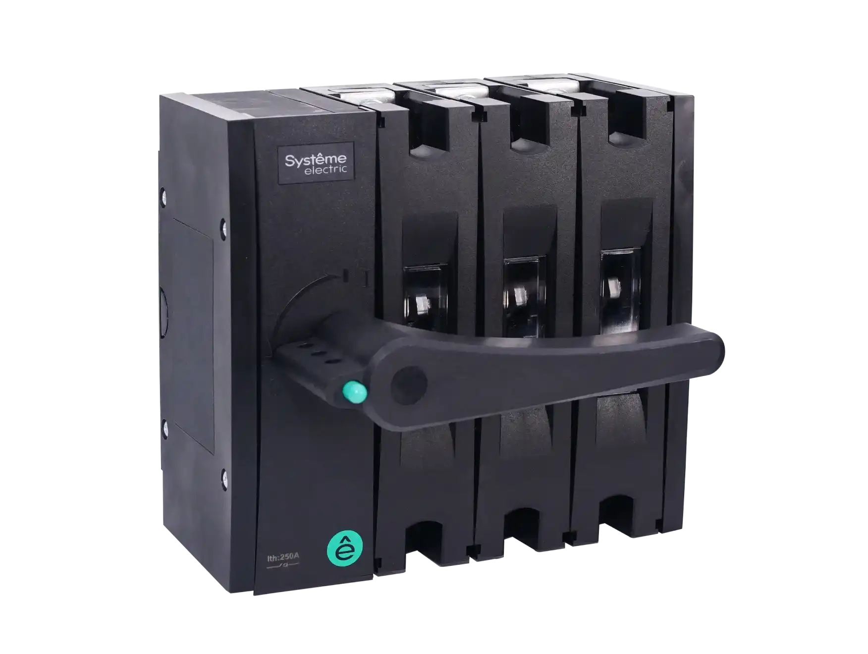 SystemePact SD, габарит до 250А, 3P, фронтальная рукоятка слева