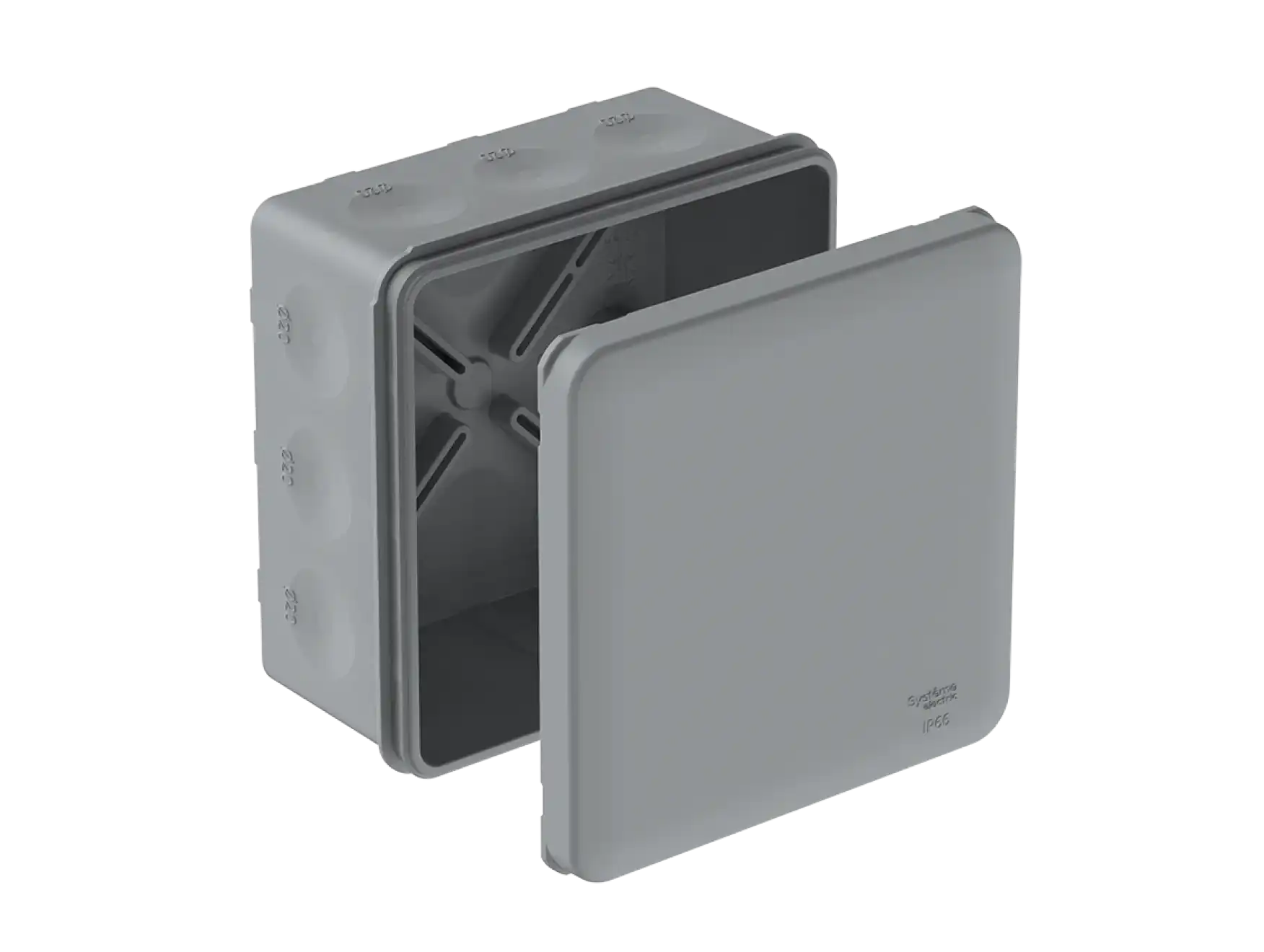 Распредкоробка квадратная IP66 100х100