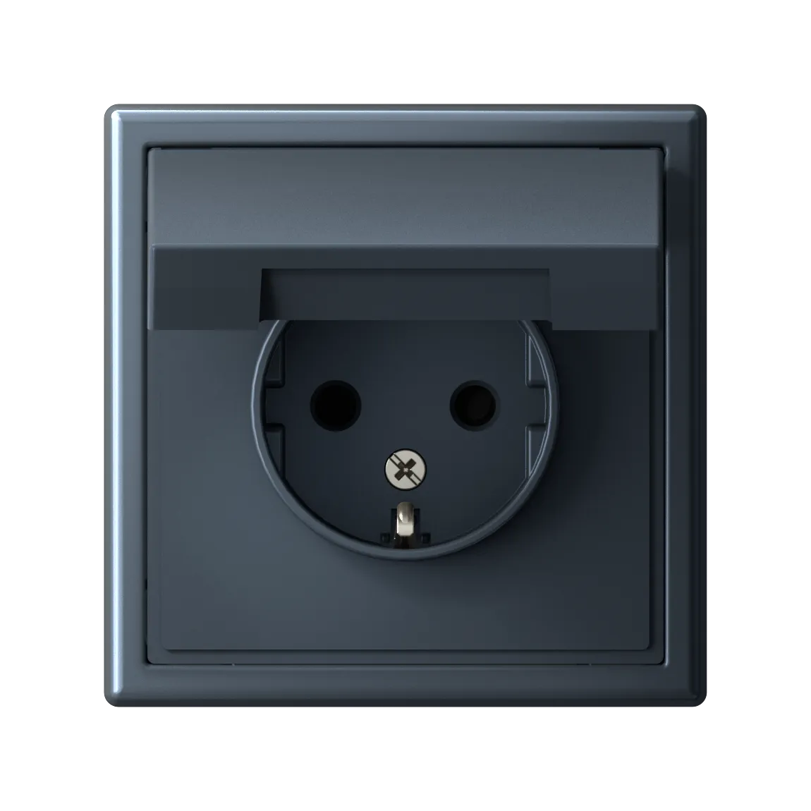 ARTGALLERY РОЗЕТКА с заземл. со шторк. с крышкой, 16А, IP20