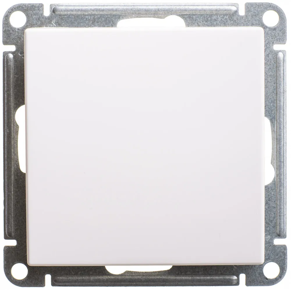 W59 AQUA 1-клавишный ПЕРЕКЛЮЧАТЕЛЬ, IP44, сх.6, 10АХ, механизм, БЕЛЫЙ