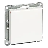 W59 AQUA РОЗЕТКА с заземлением со шторками с крышкой, 16А, IP44, механизм, СЛОНОВАЯ КОСТЬ