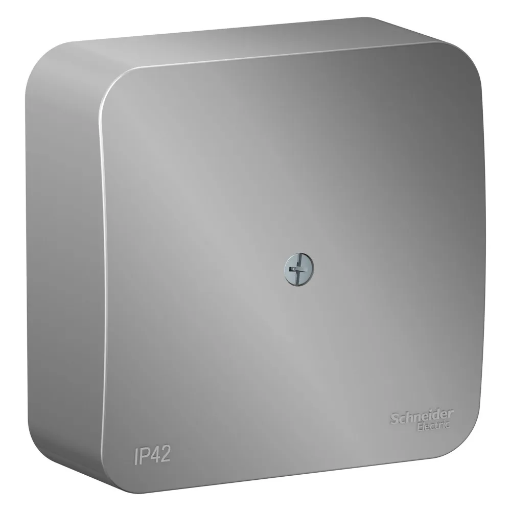 Коробка распределительная Blanca IP42 открытая установка алюминий