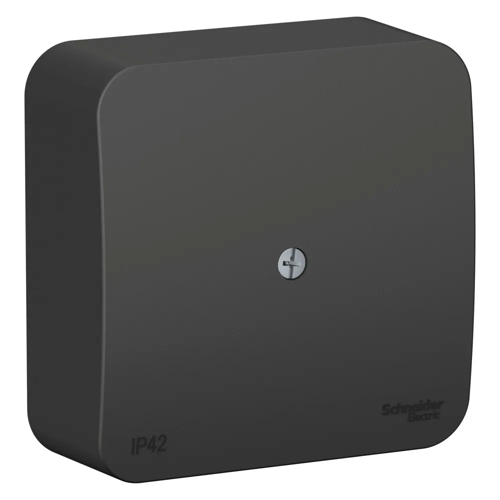 Коробка распределительная Blanca IP42 открытая установка антрацит