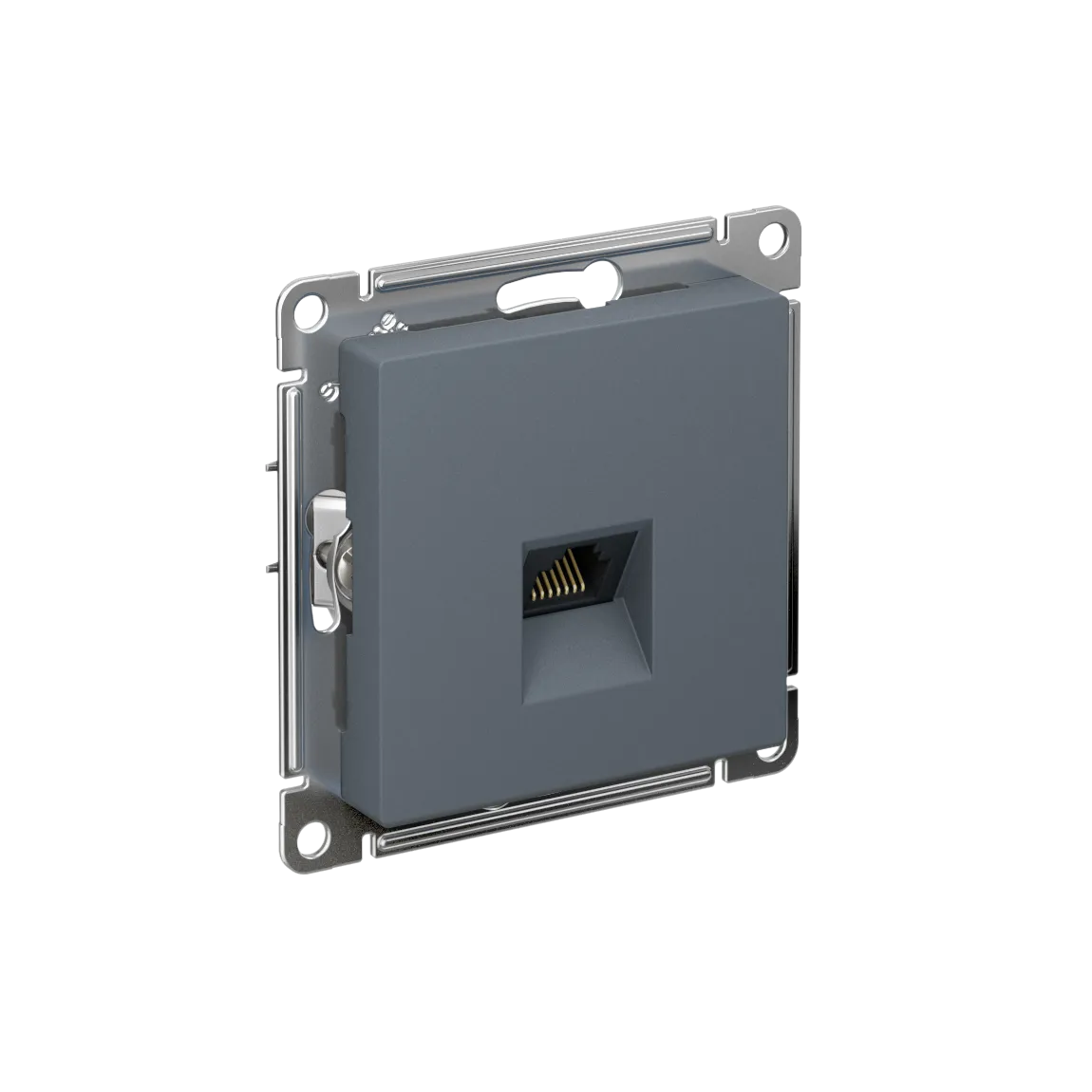ATLASDESIGN РОЗЕТКА компьютерная RJ45 кат. 6A, механизм, ГРИФЕЛЬ