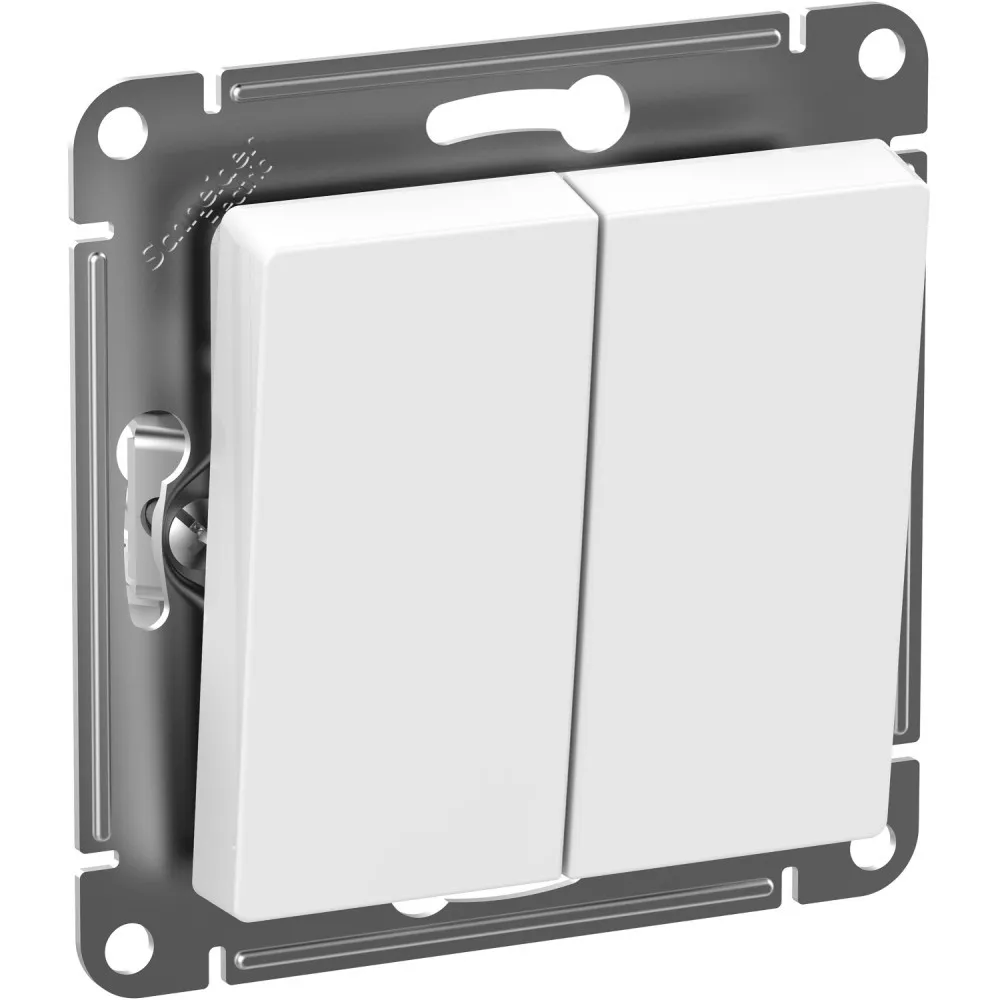 Выключатель "AtlasDеsign" IP44 С/У б/РАМКИ 2кл. (250В, 10АХ)