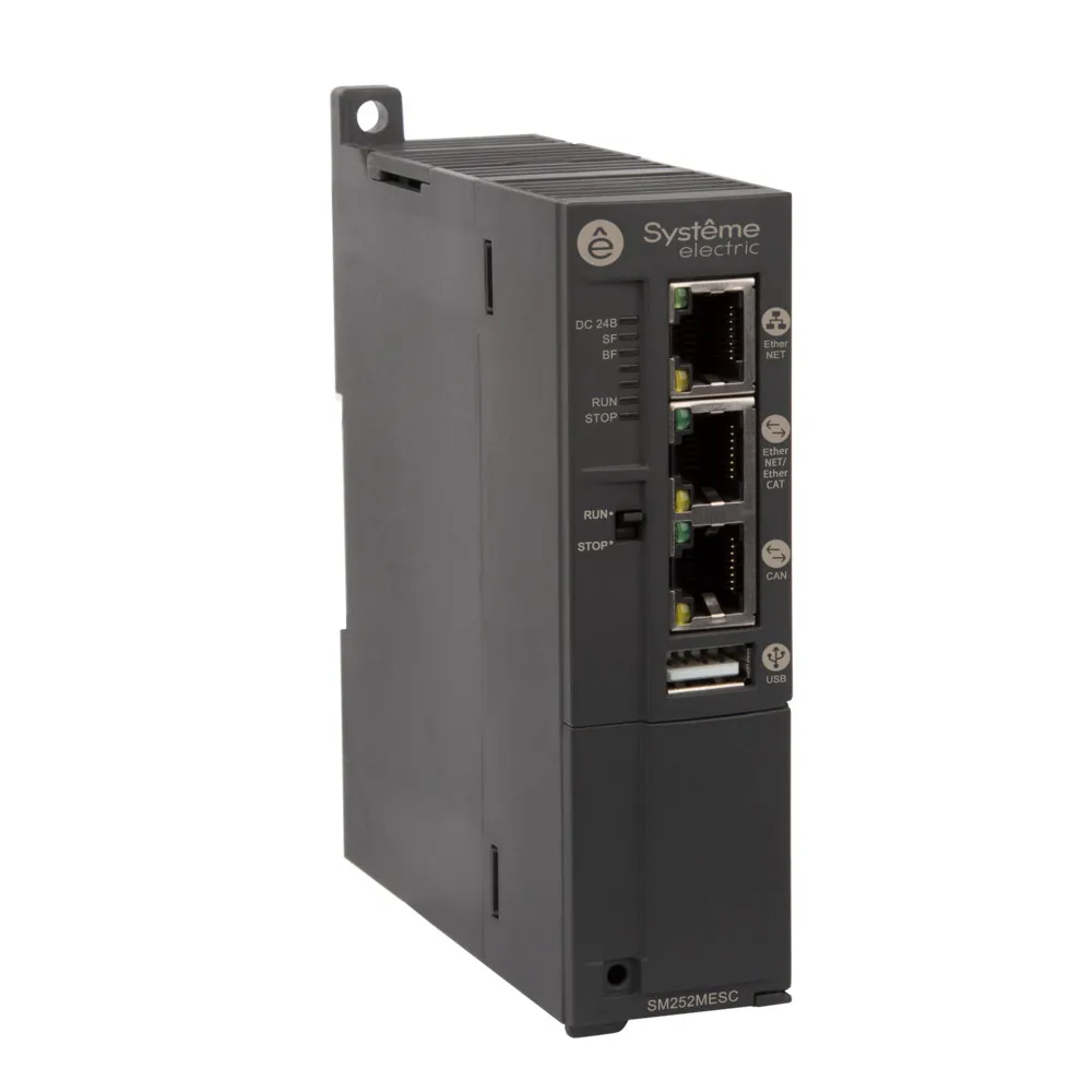 Контроллер, Ethernet Ethernet/EtherCAT CANopen 2RS485 Modbus OPCUAServer Codesys3.5SP18 SM252MESC