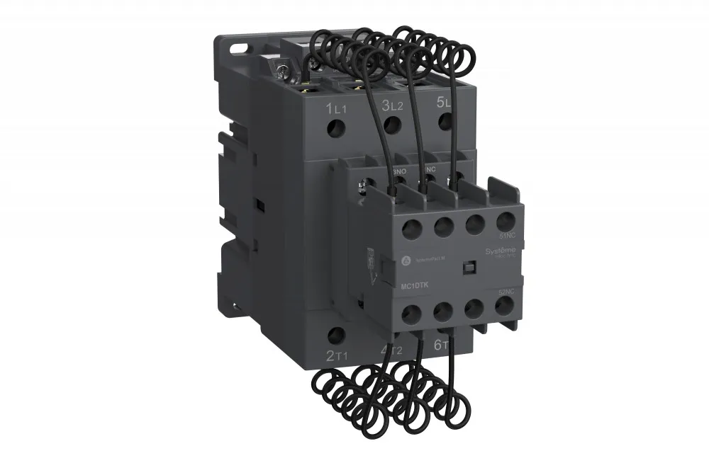 КОНТАКТОР MC1D ДЛЯ КОНДЕНСАТОРНЫХ БАТАРЕЙ 33.3 КВАР 1НО/2НЗ 24V 50/60ГЦ