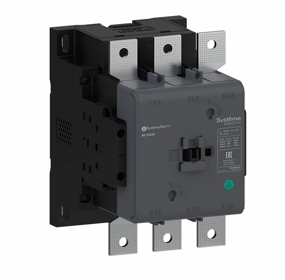 КОНТАКТОР MC1G 3P 500A AC/DC 100-250V