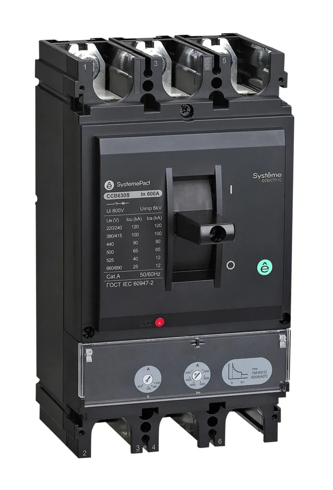 АВТ.ВЫКЛ SYSTEMEPACT CCB630 36KA 3P3D TMD500