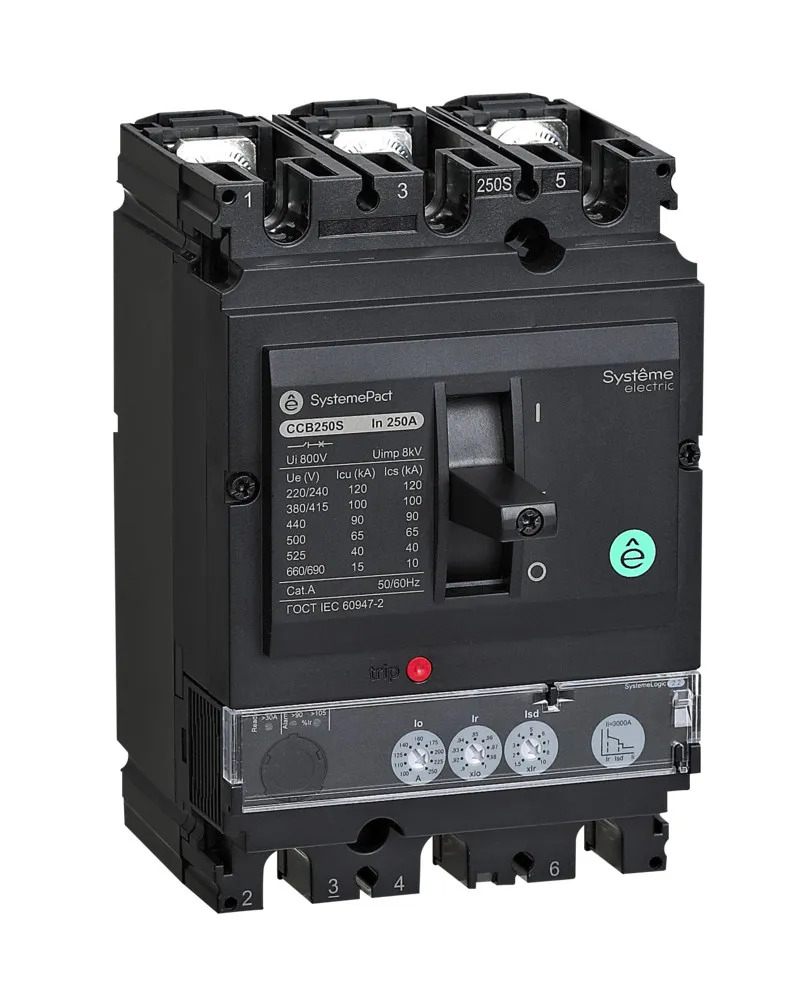 АВТ.ВЫКЛ SYSTEMEPACT CCB100 100KA 3P3D S2.2 100A