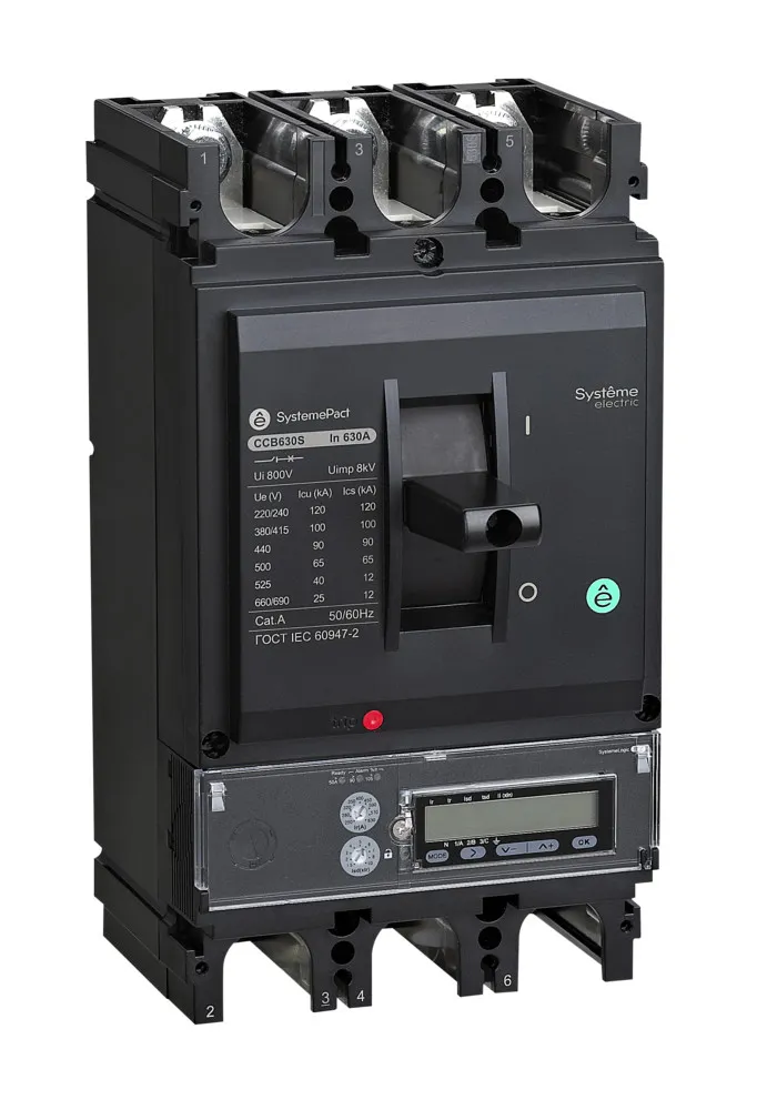 АВТ.ВЫКЛ SYSTEMEPACT CCB400 50KA 3P3D S5.3E 400A