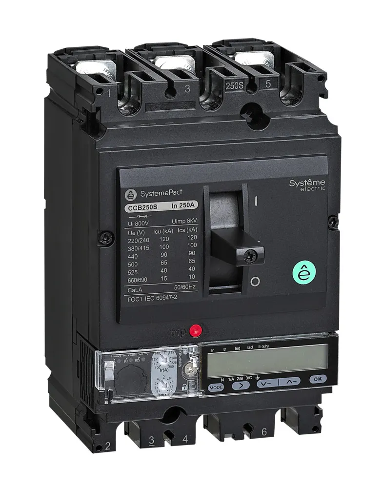 АВТ.ВЫКЛ SYSTEMEPACT CCB100 100KA 3P3D S5.2E 100A