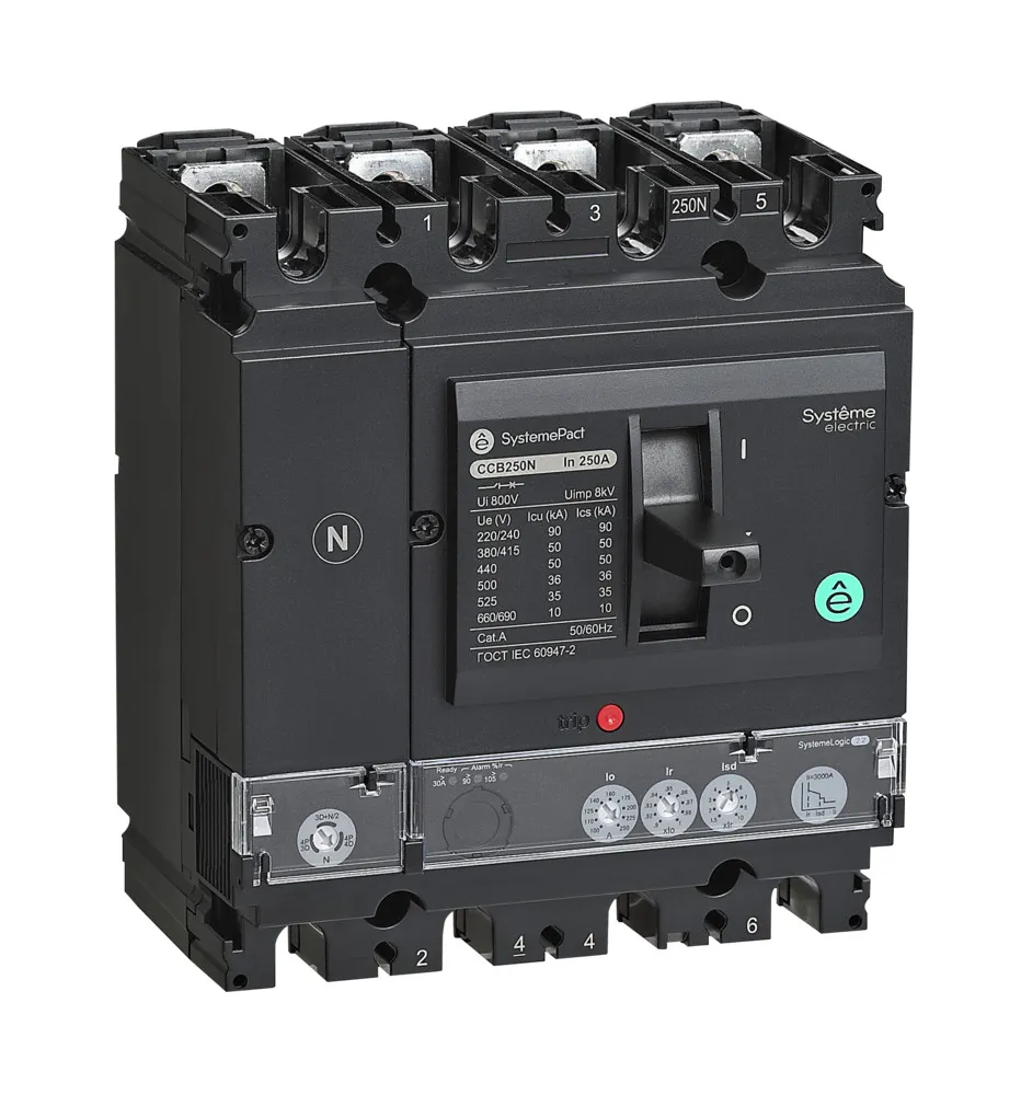 АВТ.ВЫКЛ SYSTEMEPACT CCB160 36KA 4P4D S2.2 160A