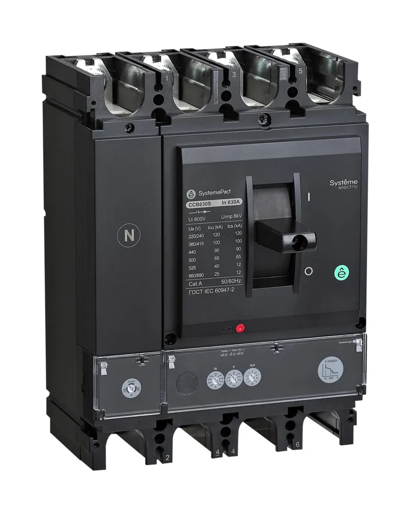АВТ.ВЫКЛ SYSTEMEPACT CCB400 36KA 4P4D S2.3 400A