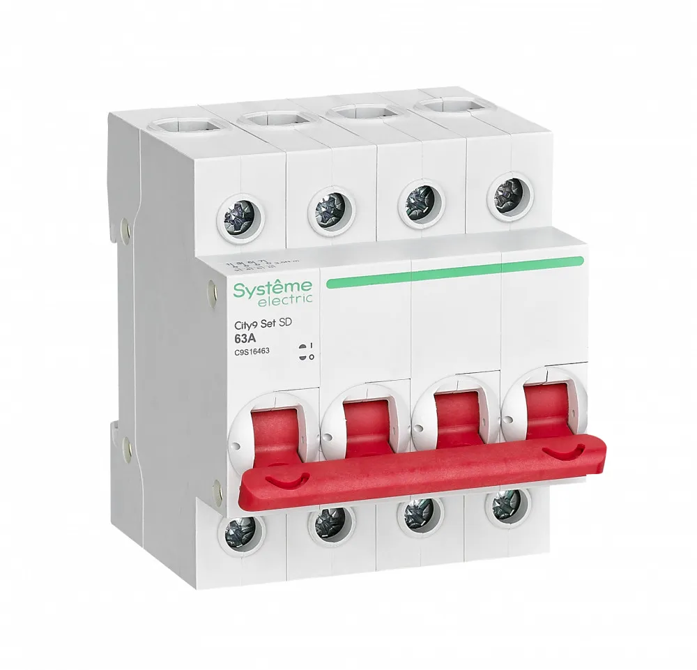 Выключатель нагрузки City9 Set 4P 63А 400В