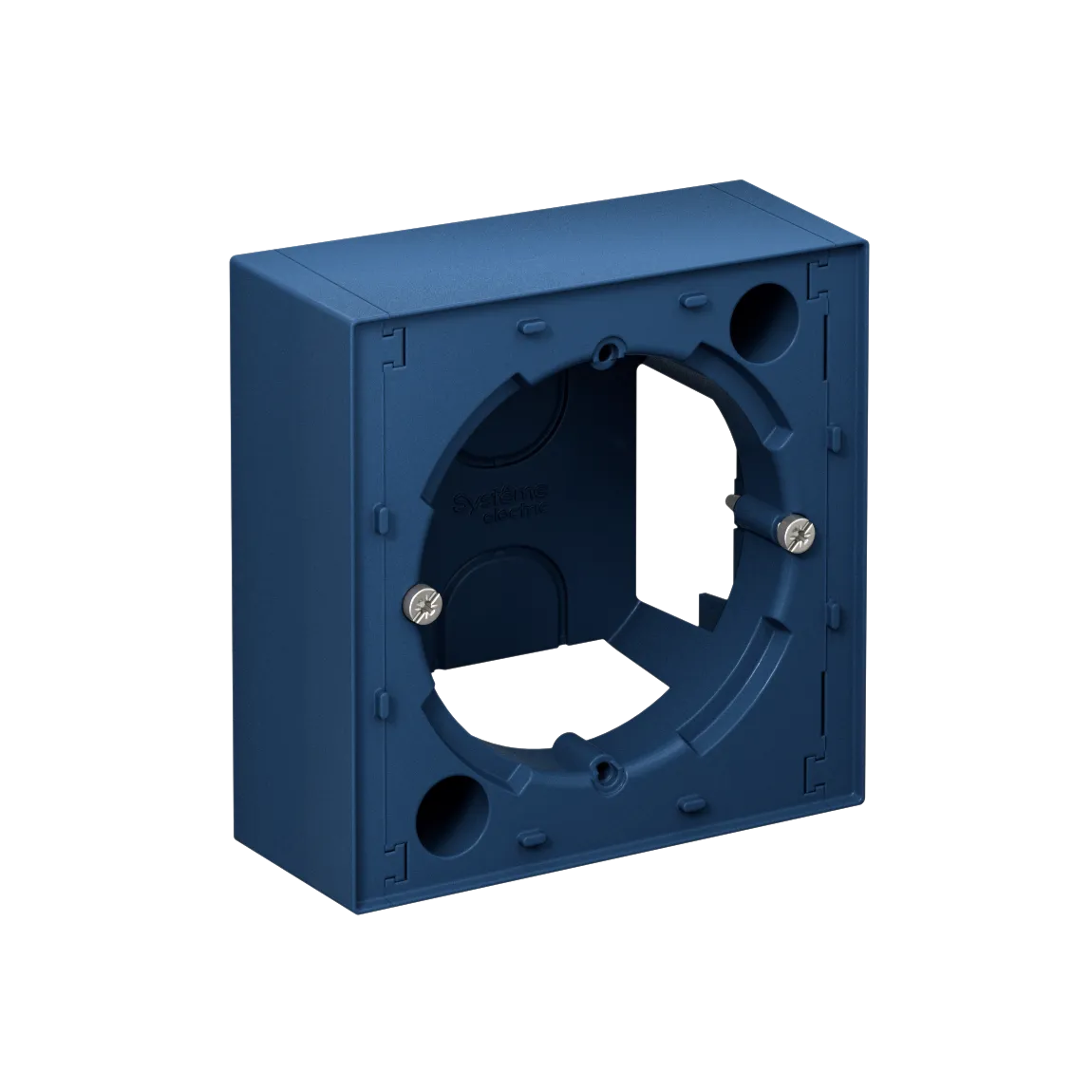 Коробка для наружного монтажа AtlasDesign аквамарин
