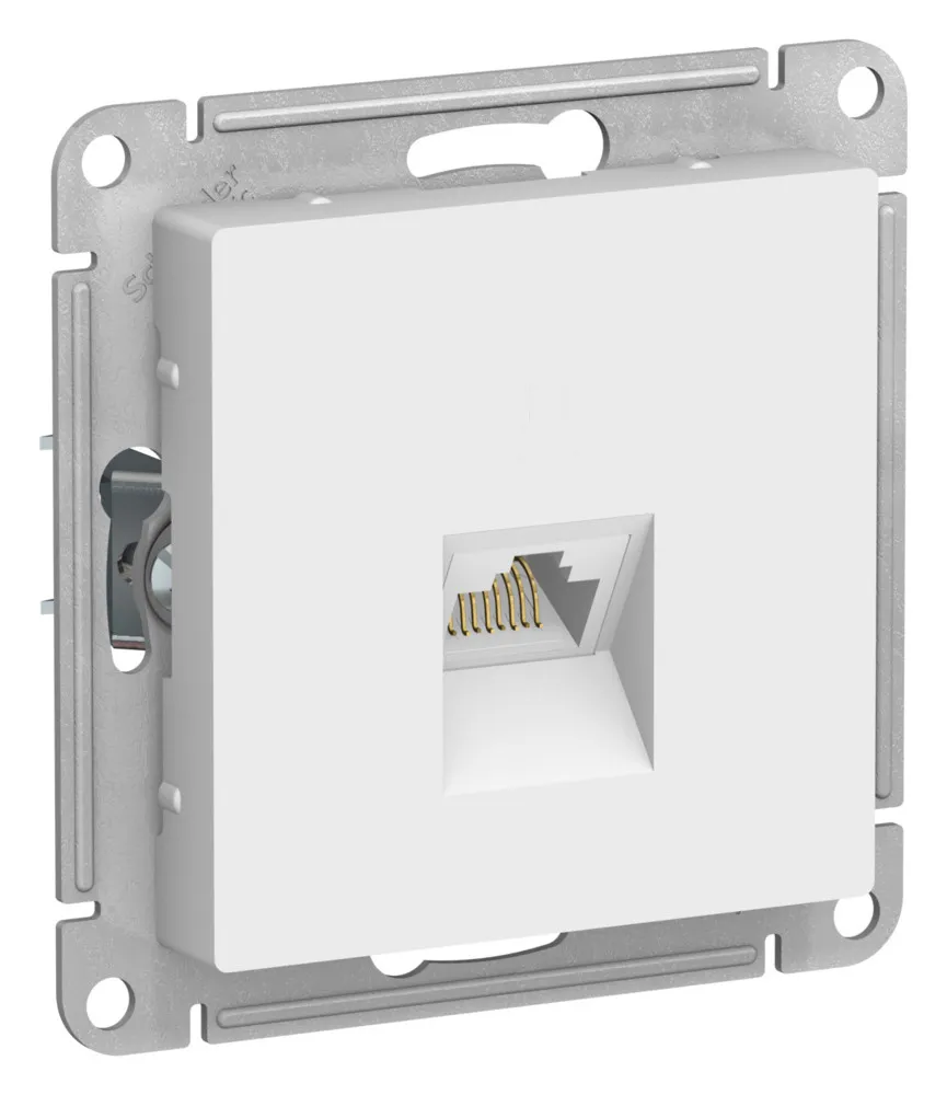 Розетка компьютерная AtlasDesign RJ45 категория 6A механизм лотос