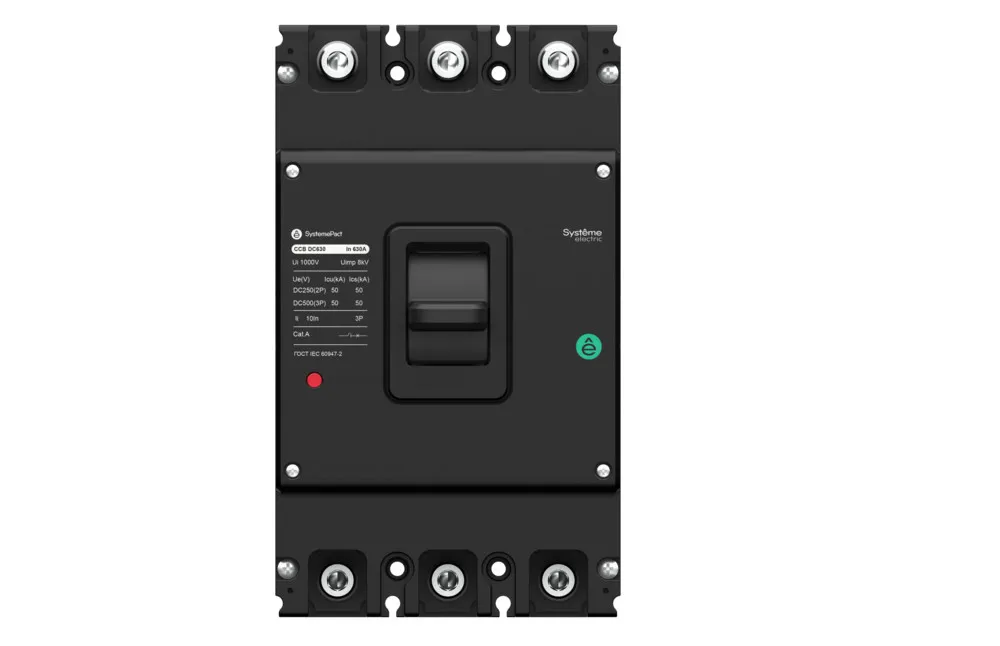 АВТОМАТИЧЕСКИЙ ВЫКЛЮЧАТЕЛЬ SYSTEMEPACT CCB DC630 2P50КА/3P50КА 3P TMD630