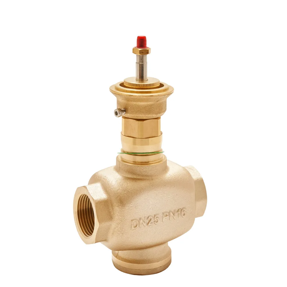 Клапан регулирующий 2-ход резьб, PN16 DN25 8,0м3/ч -10…+95°С