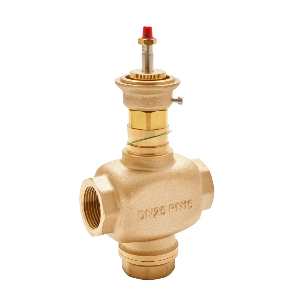 Клапан регулирующий 3-ход смес-разд резьб PN16 DN25 8,0м3/ч -10…+95°С
