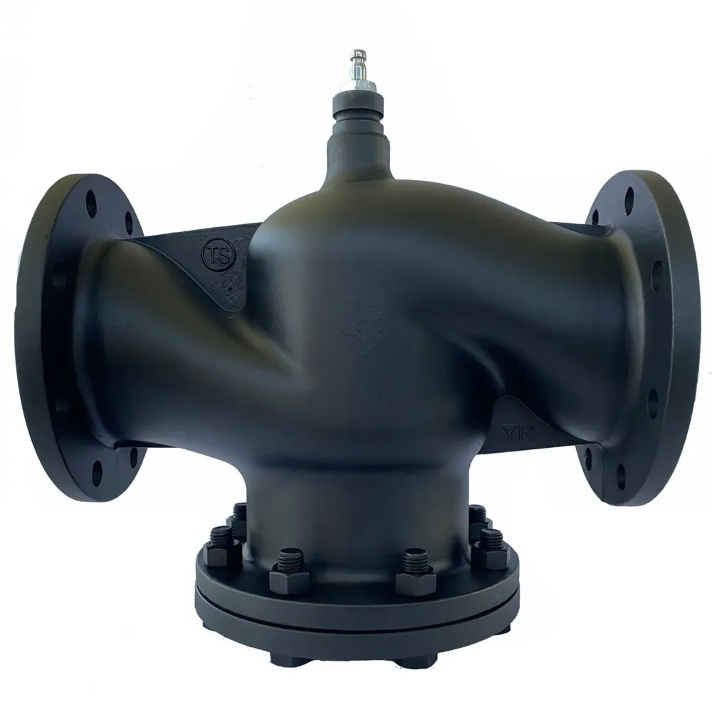 Клапан регулирующий 2-ход фланц PN16 DN150 300м3/ч -20…+130°С