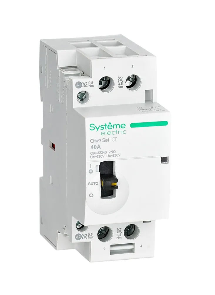 Модульный контактор City9 Set 2P 2НО 40А AC 230В-230В
