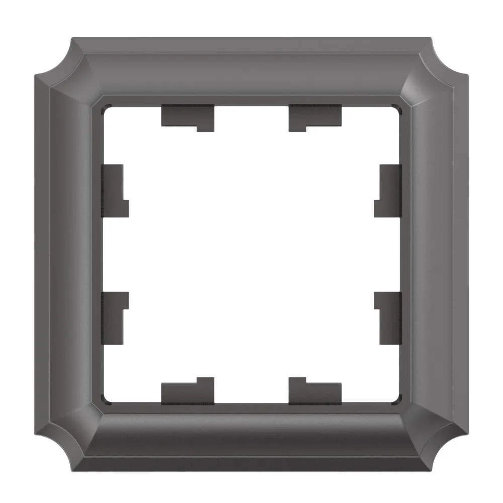 Рамка однопостовая AtlasDesign Antique мокко