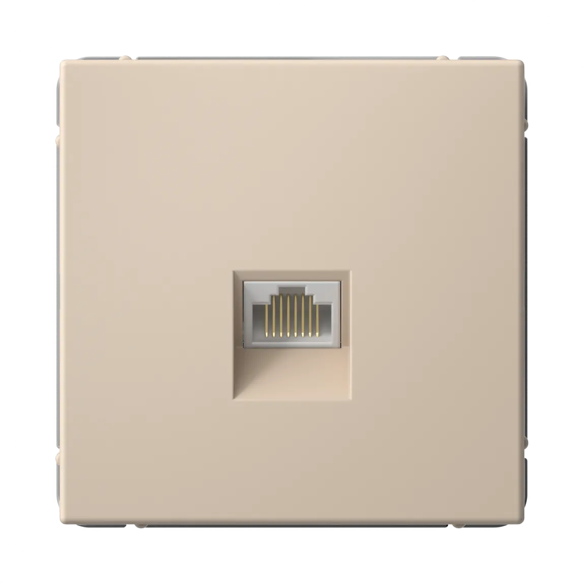 ARTGALLERY РОЗЕТКА компьютерная RJ45, кат. 6A, механизм, ПЕСОЧНЫЙ