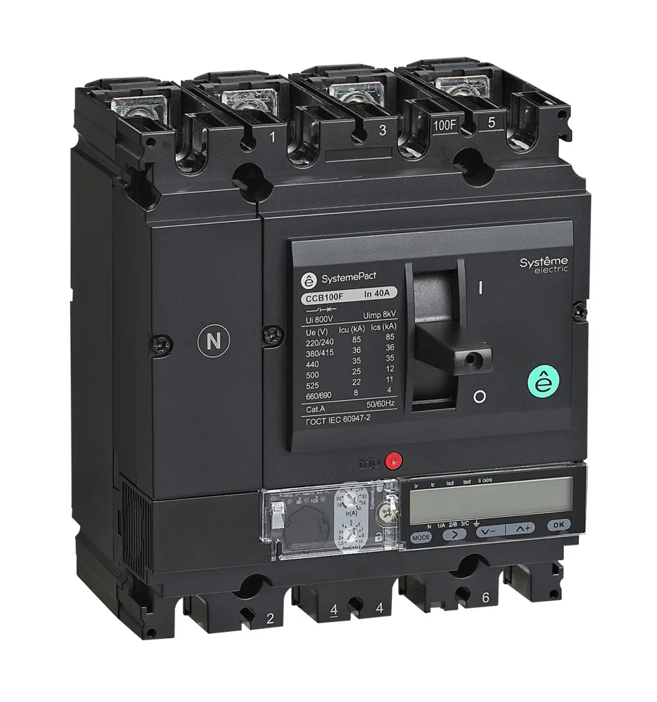 АВТ.ВЫКЛ SYSTEMEPACT CCB250 100KA 4P4D S5.2E 250A