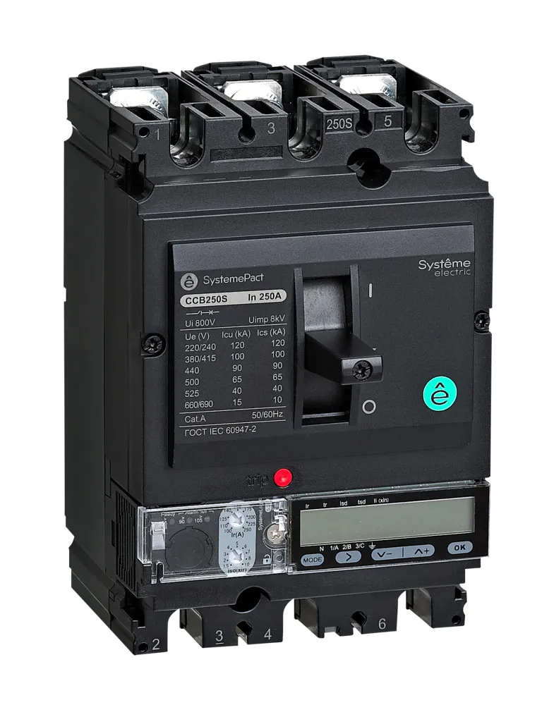 АВТ.ВЫКЛ SYSTEMEPACT CCB250 150KA 3P3D S5.2E 250A
