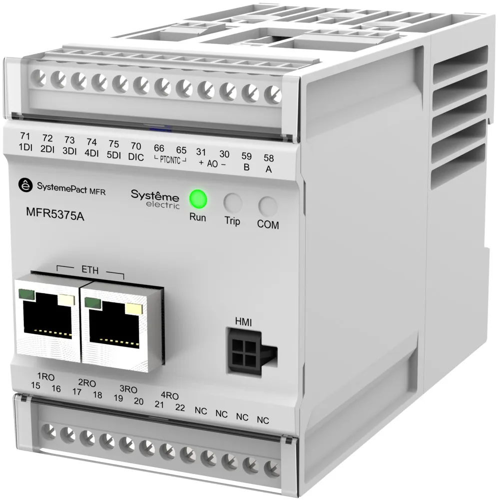 РЕЛЕ MFR530 MODBUS-RTU + MODBUS-TCP 25-100A ТТ O18ММ 80-270В AC/DC