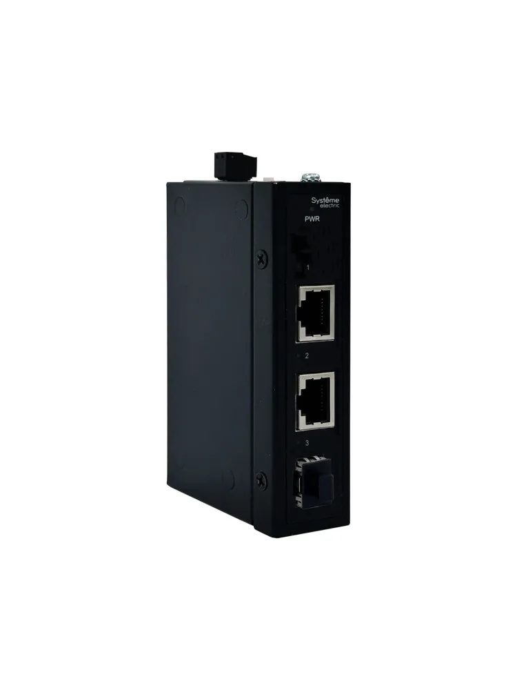 Неуправляемый промышленный коммутатор Ethernet, 2x10/100/1000BaseT, 1x100/1000BaseX SFP