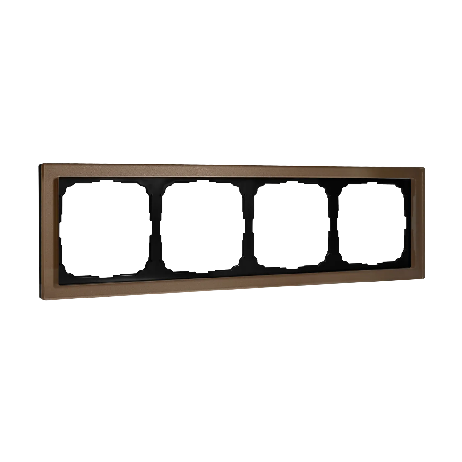 ARTGALLERY PURE 4-постовая РАМКА, ОРГАНИЧЕСКОЕ СТЕКЛО ШАМПАНЬ