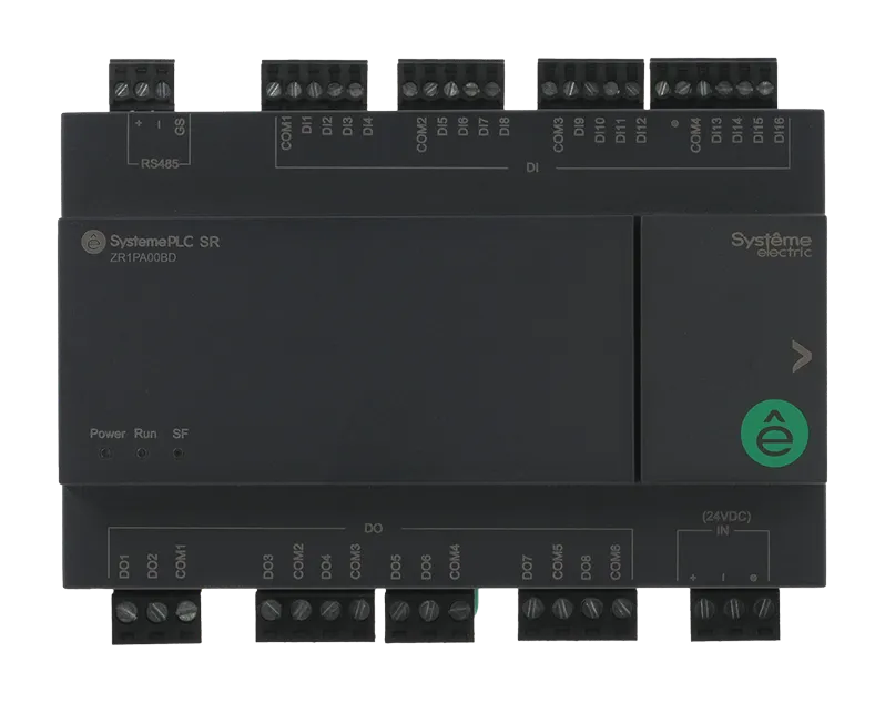 Интеллектуальное реле SR1; 24 VDC; 24 IO: 16 DI, 8 DO (реле), 1xRS485