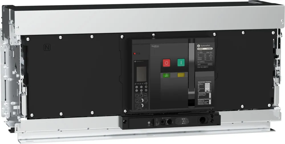 ВОЗДУШНЫЙ АВТ.ВЫКЛ.SYSTEMEPACT ACB63H 5000A 4P 6.0H ВЫК,ГП MCH+MX+XF AC230V