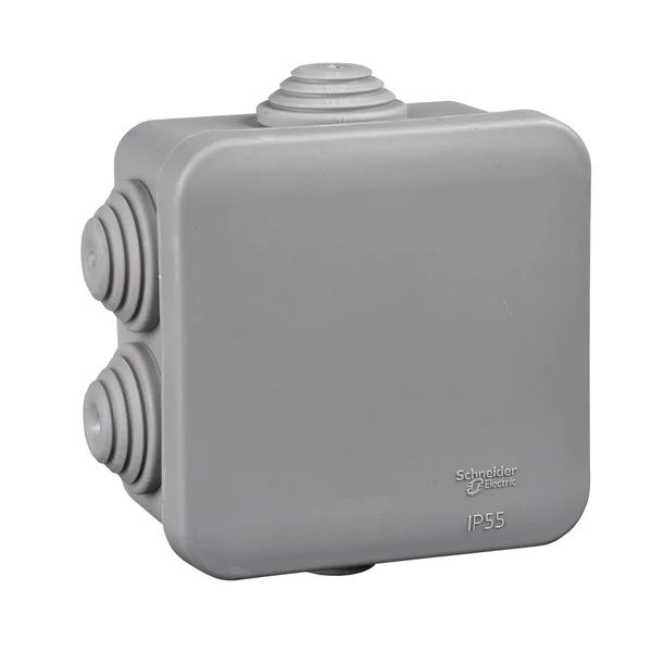 MULTIBOX Коробка распред. откр. установки 70x70x40, габариты 95х95х48, IP55 СЕРАЯ
