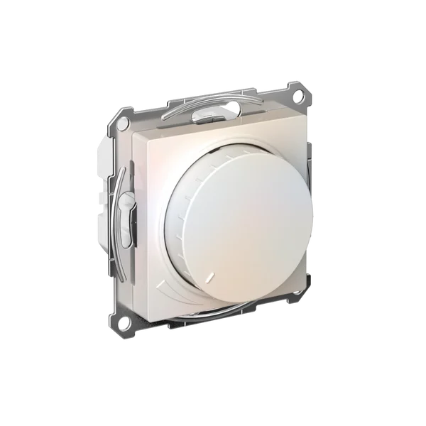 ATLASDESIGN СВЕТОРЕГУЛЯТОР (диммер) поворотно-нажимной, LED, RC, 400Вт, механизм, ЖЕМЧУГ