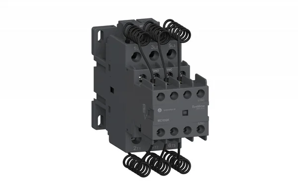 КОНТАКТОР MC1D ДЛЯ КОНДЕНСАТОРНЫХ БАТАРЕЙ 16.7 КВАР 1НО/2НЗ 48V 50/60ГЦ