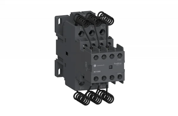 КОНТАКТОР MC1D ДЛЯ КОНДЕНСАТОРНЫХ БАТАРЕЙ 20 КВАР 1НО/2НЗ 24V 50/60ГЦ