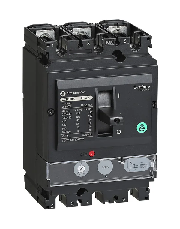 АВТ.ВЫКЛ SYSTEMEPACT CCB160 100KA 3P3D TMD125
