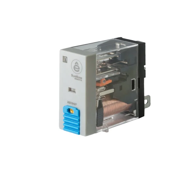 Реле 12A 1CO 48VDC тест кнопка LED