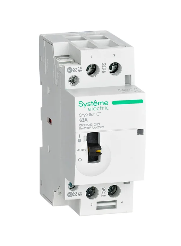 City9 Set Контактор 2P 2НО 63A AC 230В-230В