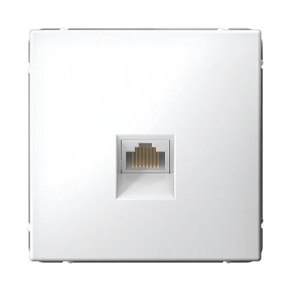ARTGALLERY РОЗЕТКА компьютерная RJ45, кат. 6A, механизм, БЕЛЫЙ