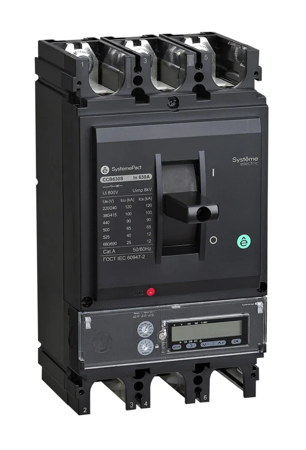 АВТ.ВЫКЛ SYSTEMEPACT CCB400 100KA 3P3D S5.3E 400A
