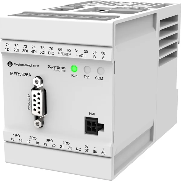 РЕЛЕ MFR530 PROFIBUS-DP + MODBUS-RTU 25-100A ТТ Ø18ММ 80-270В AC/DC