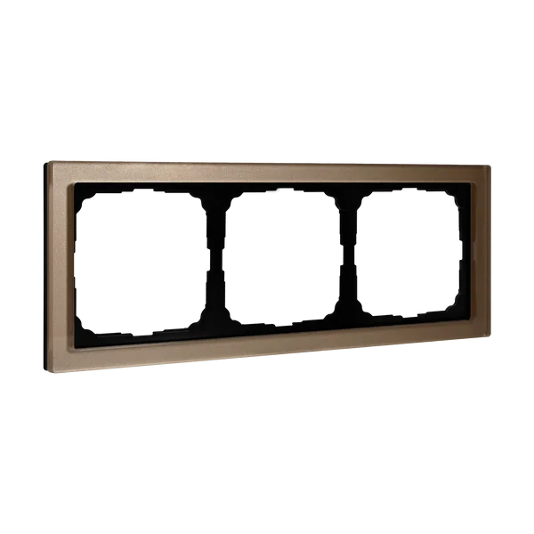 ARTGALLERY PURE 3-постовая РАМКА, ОРГАНИЧЕСКОЕ СТЕКЛО ШАМПАНЬ