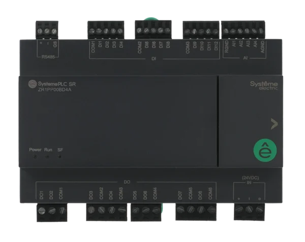 Интеллектуальное реле SR1; 24 VDC; 24 IO: 12 DI, 8 DO (реле); 4 AI; 1xRS485