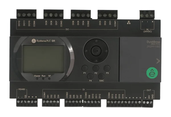Интеллектуальное реле SR2; 24 VDC; дисплей; 28 IO: 16 DI, 12 DO (реле); 1xRS485, 1xRJ45